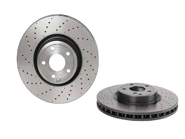 Mercedes-Benz Brake Disc - Vented and Cross Drilled (360 X 36 mm) | 2013-2020 - Image 2