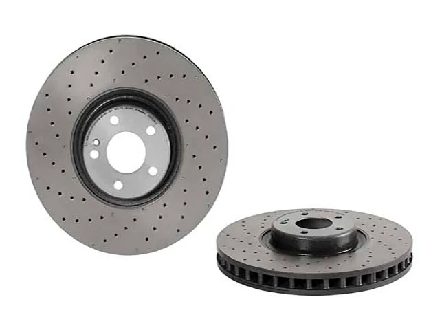 Mercedes-Benz Brake Disc - Vented and Cross Drilled (360 X 36 mm) | 2016-2023 - Image 3