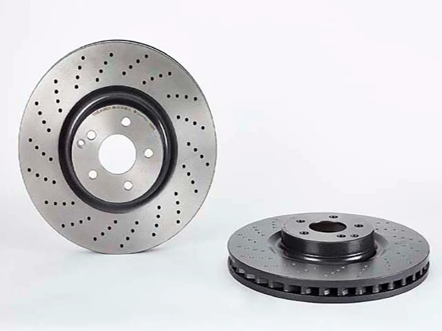 Mercedes-Benz Brake Disc - Vented and Cross Drilled (360 X 36 mm) | 2017-2020 - Image 2
