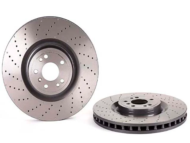 Mercedes-Benz Brake Disc - Vented and Cross Drilled (375 X 36 mm) | 2012-2019 - Image 3