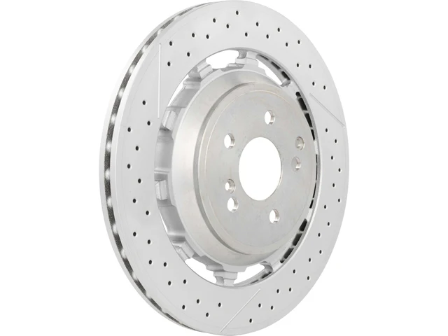 Mercedes-Benz Brake Disc - Vented / Slotted and Cross-Drilled (360 X 26 mm) | 2014-2025