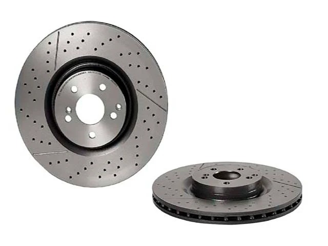Mercedes-Benz Brake Disc - Vented / Slotted and Cross-Drilled (360 X 26 mm) | 2018-2025