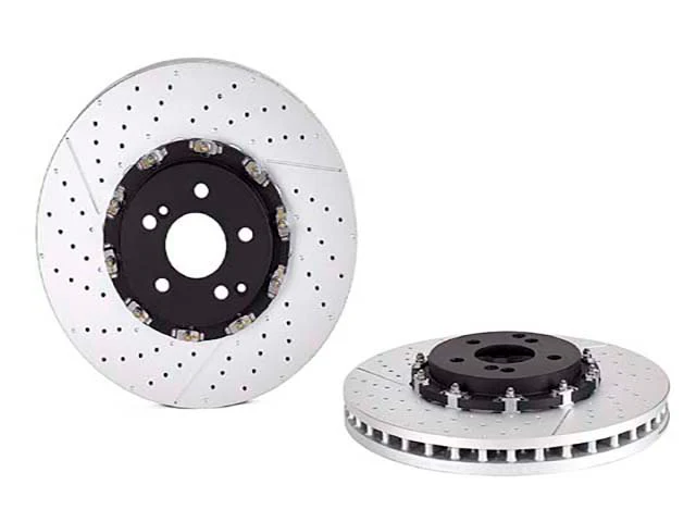 Mercedes-Benz Brake Disc - Vented / Slotted and Cross-Drilled (360 X 36 mm) | 2003-2016 - Image 2