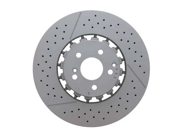 Mercedes-Benz Brake Disc - Vented / Slotted and Cross-Drilled (360 X 36 mm) | 2008-2025 - Image 2