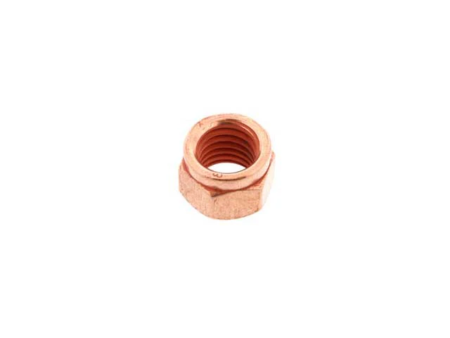 Mercedes-Benz Exhaust Nut (Copper Plated) (10 mm Shaft Size, 14 mm Wrench Size) | 1955-1978