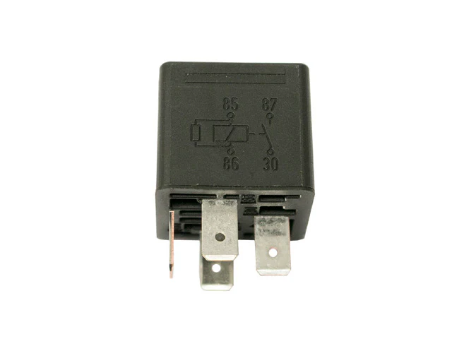 Mercedes-Benz Fuel Pump Relay (4-Prong - Small) (Black) (40 Amp) | 1994-2025 - Image 2