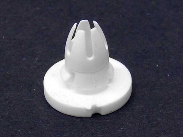 Mercedes-Benz Moulding Clip - Lower Panel Mouldings (White) (Button Type) | 1981-1991