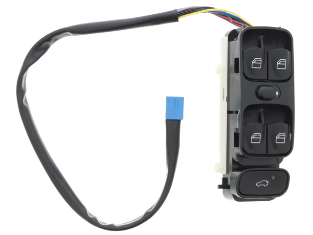 Mercedes-Benz Window Switch (Quadruple) (Black) | 2001-2007