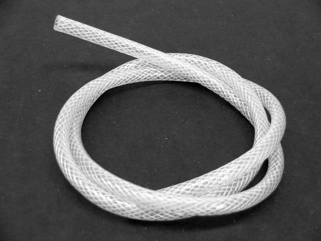 Mercedes-Benz Windshield Washer Hose (Clear) with Nylon Webbing (4.5 mm X 7.5 mm) | 1966-2015