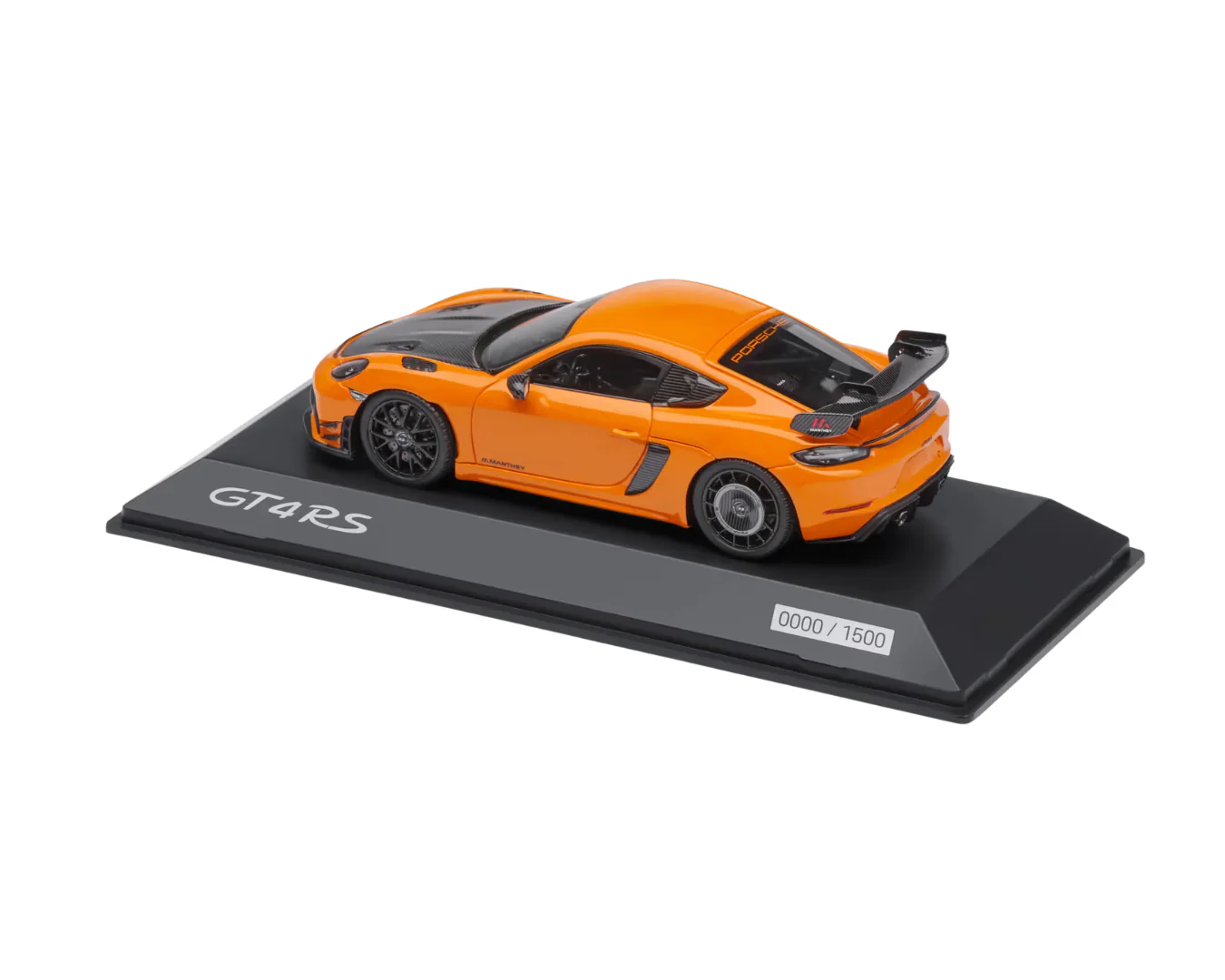 Porsche 718 Cayman GT4 RS Collector Model Car - Scale 1:43 - Image 2