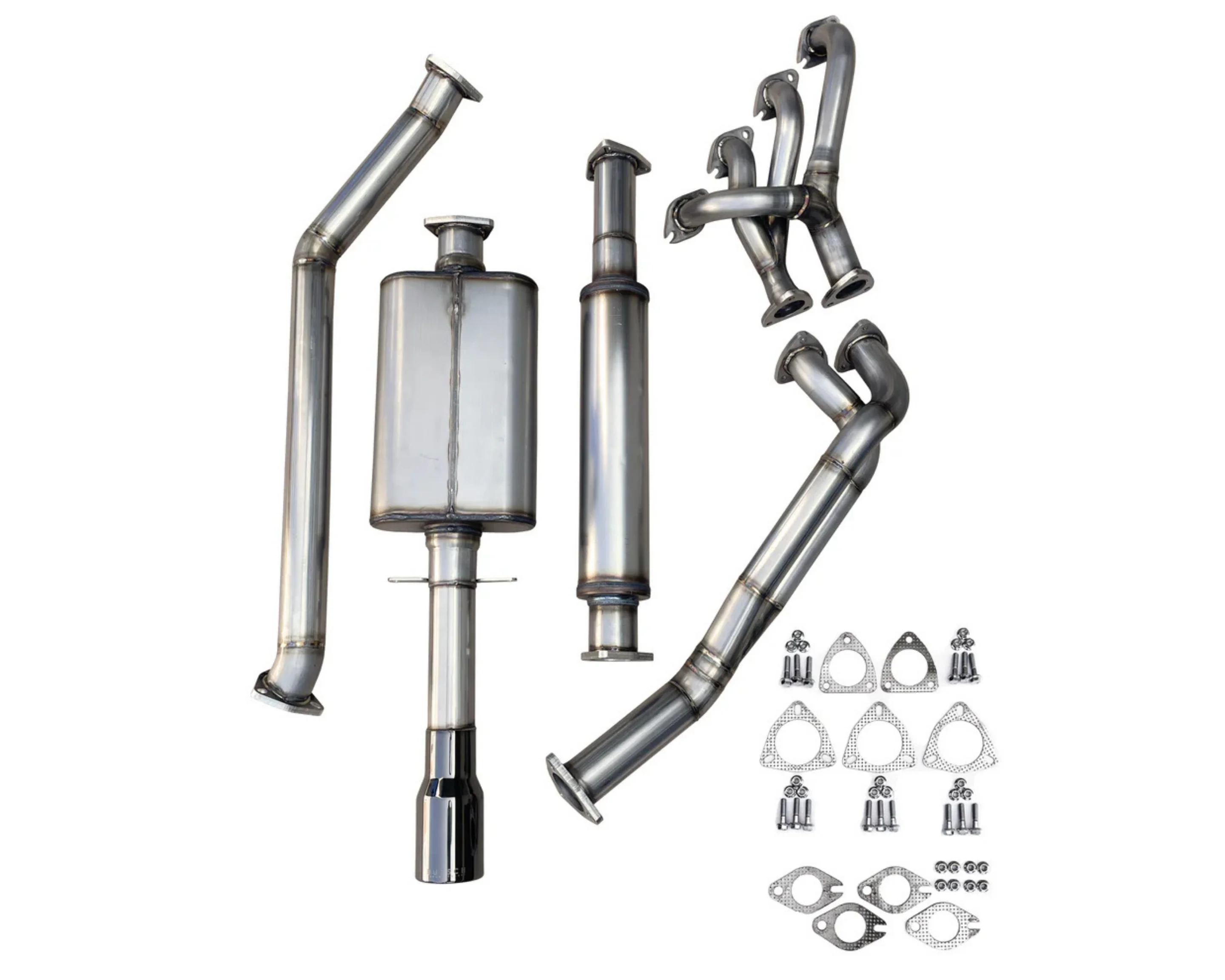Porsche Bursch Performance Exhaust - Race Use Only - 924 - 944 | 1982-1989 BX-4407-SS
