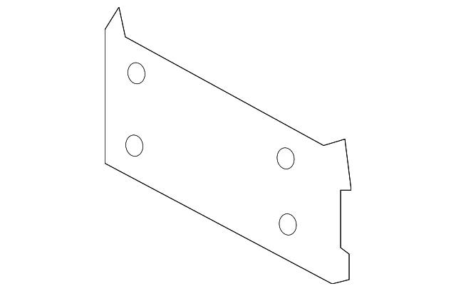 Porsche License Bracket - Matte Black - Cayenne | 2019-2023  9Y0-807-287-AC-OK1