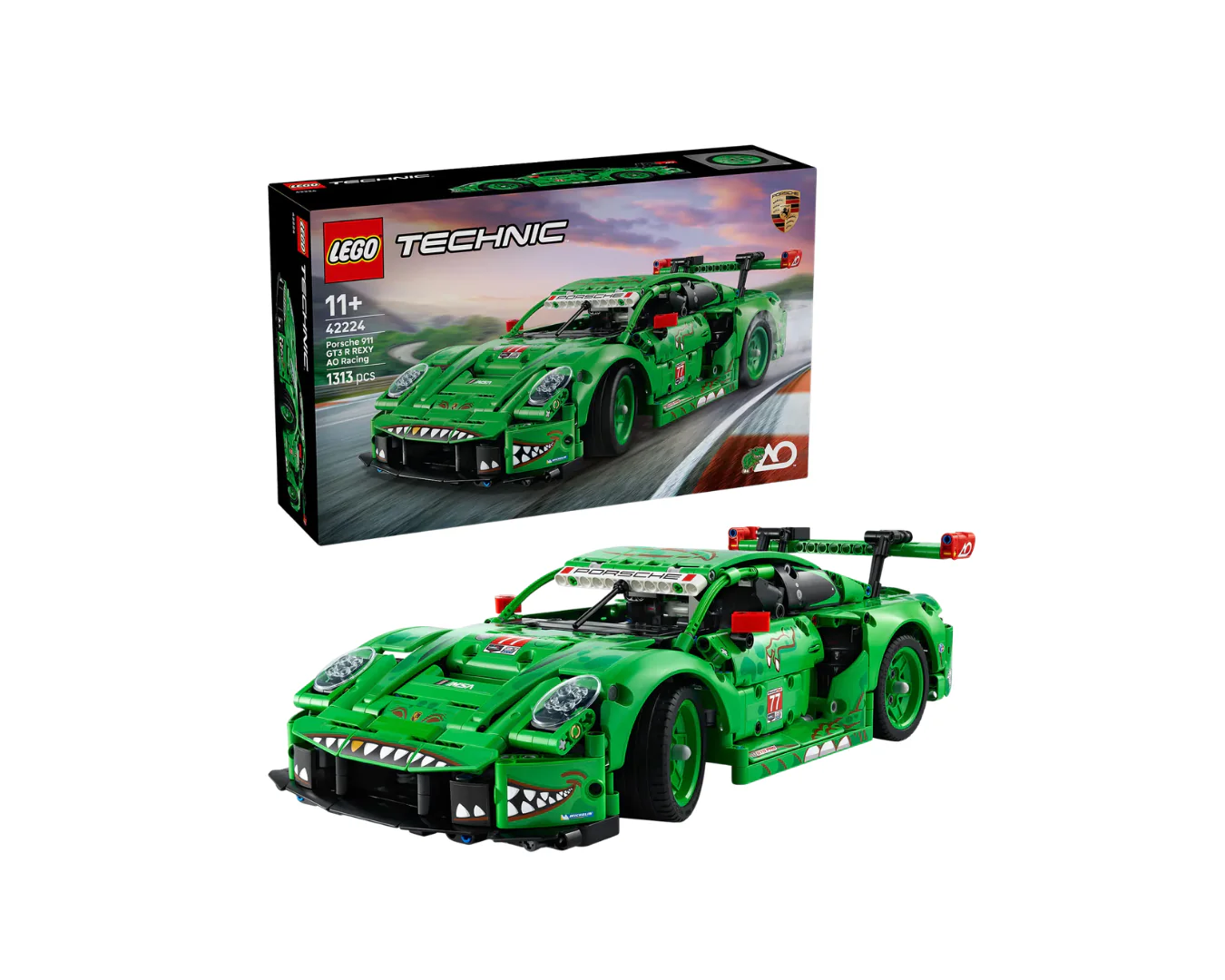 LEGO Technic Porsche 911 GT3 R REXY AO Racing Car Toy - Image 3