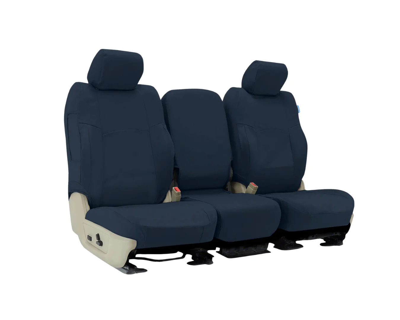 Custom Fit Polycotton Drill Seat Cover - Navy Blue