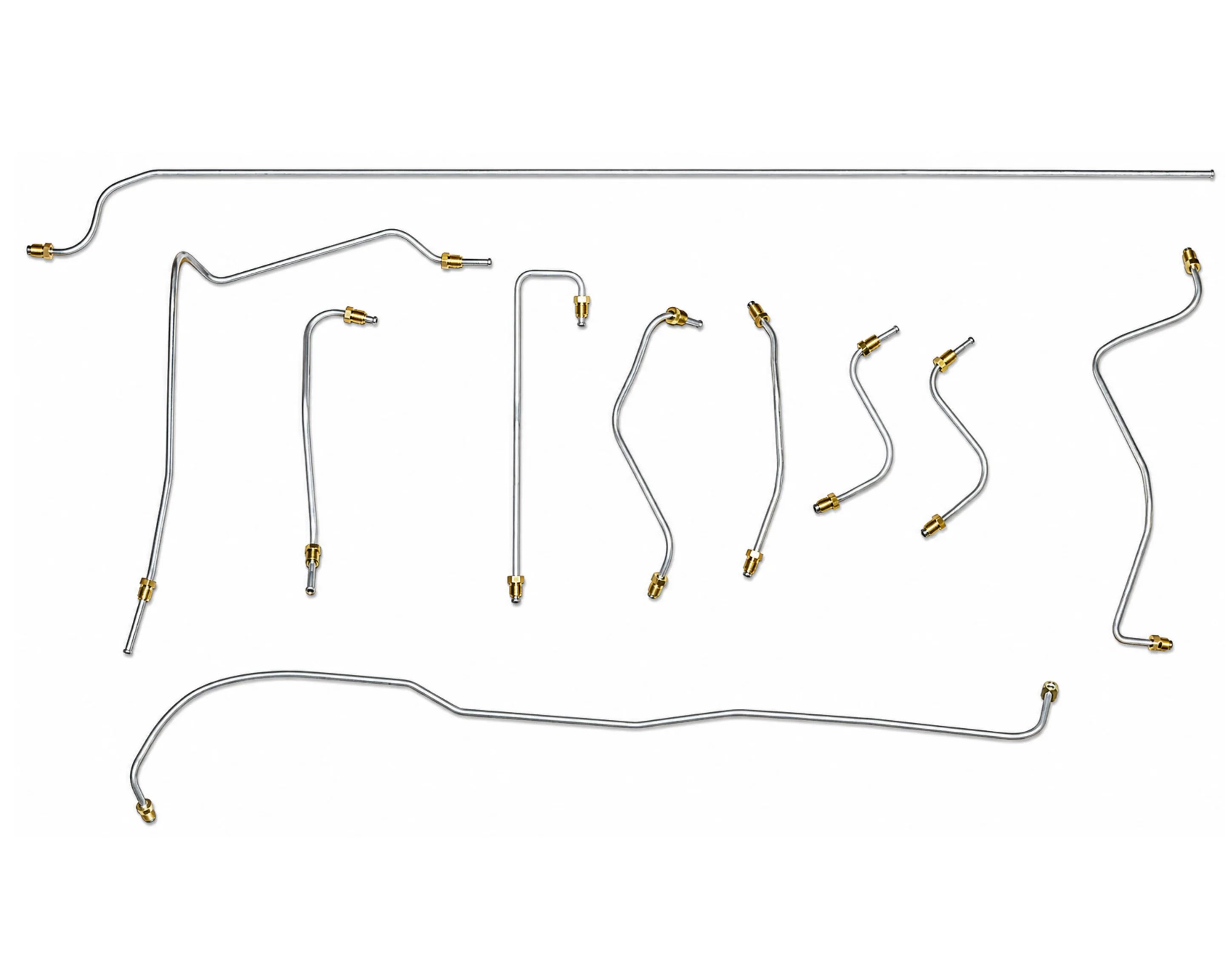 Porsche Pre-Bent Brake Line 10-Piece Kit - 911 - 912 | 1969-1973 SMC-355-700-10