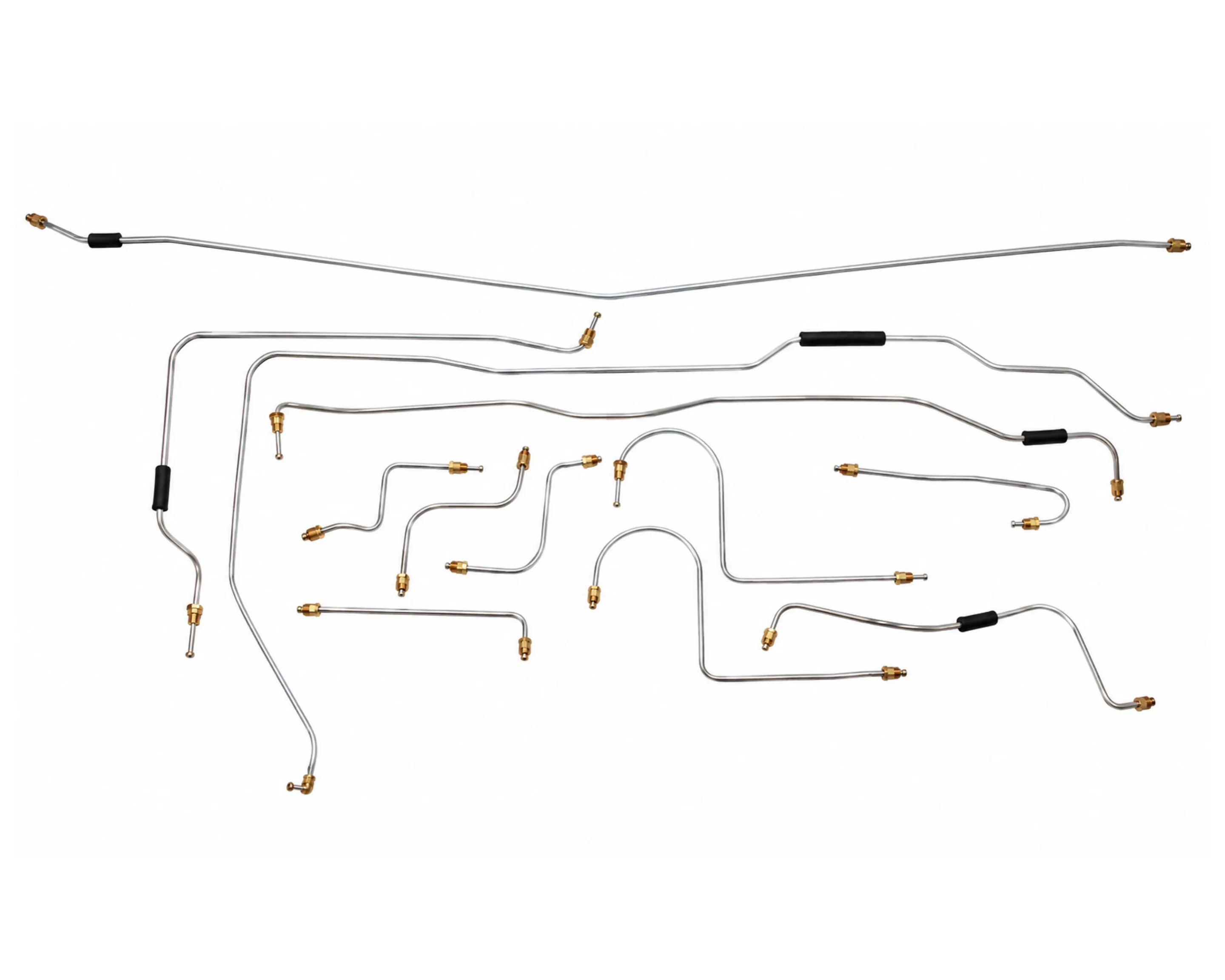Porsche Pre-Bent Brake Line Kit - 914 | 1970-1974 SMC-355-800-10