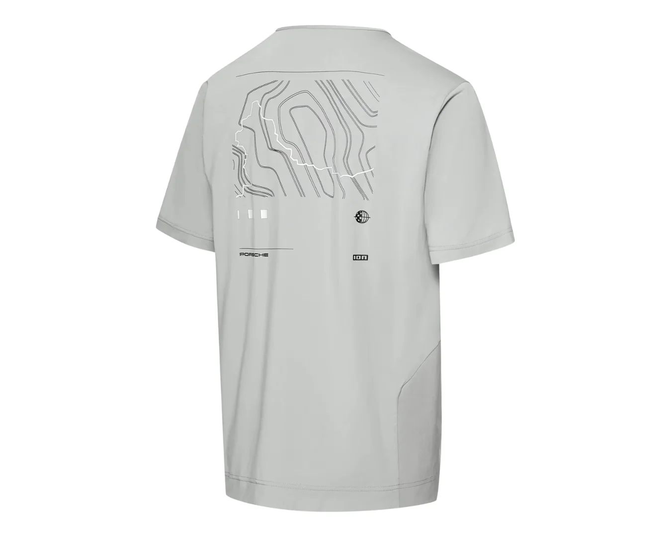 Porsche x ION Mens Bike Shirt - Chalk - Image 2