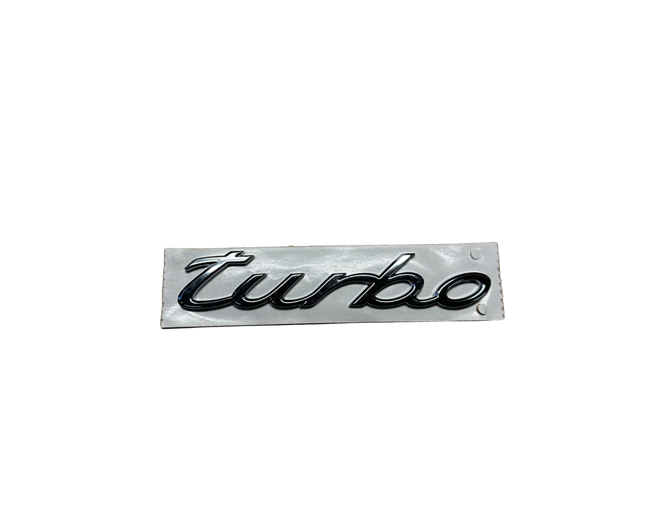 Rear Emblem Logo - Black Glossy - Macan | 2019-2025