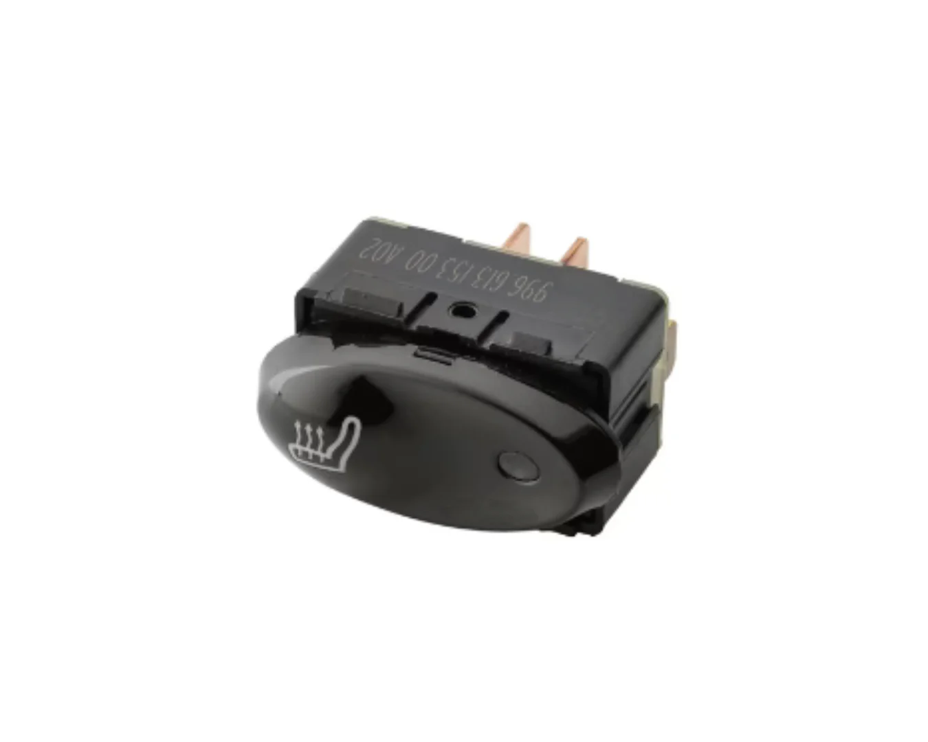 Left Seat Heating Push Button - Gloss Black - 911 | 1999-2004