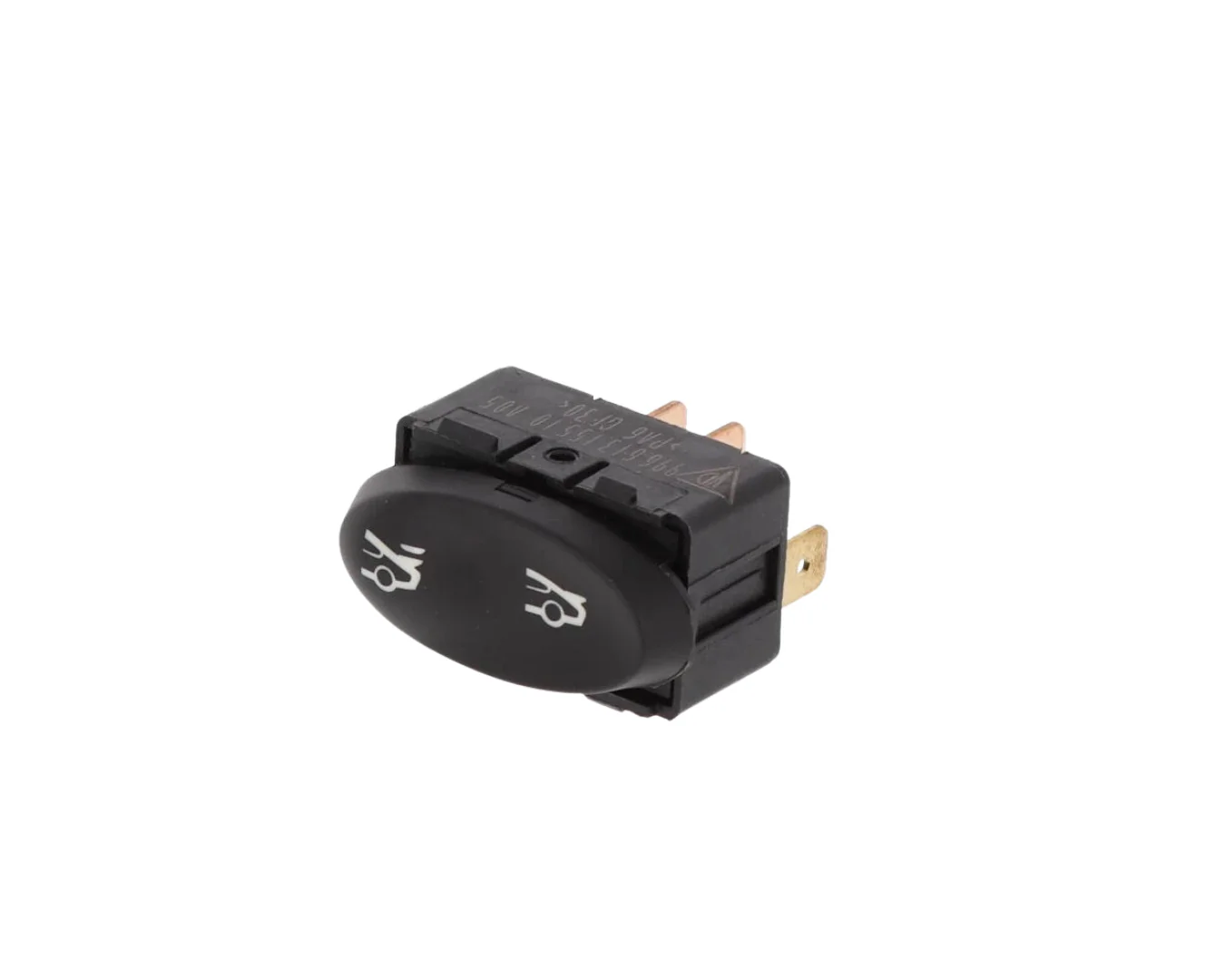 Rear Spoiler Push Button - Matt Black - 911 | 2001-2004