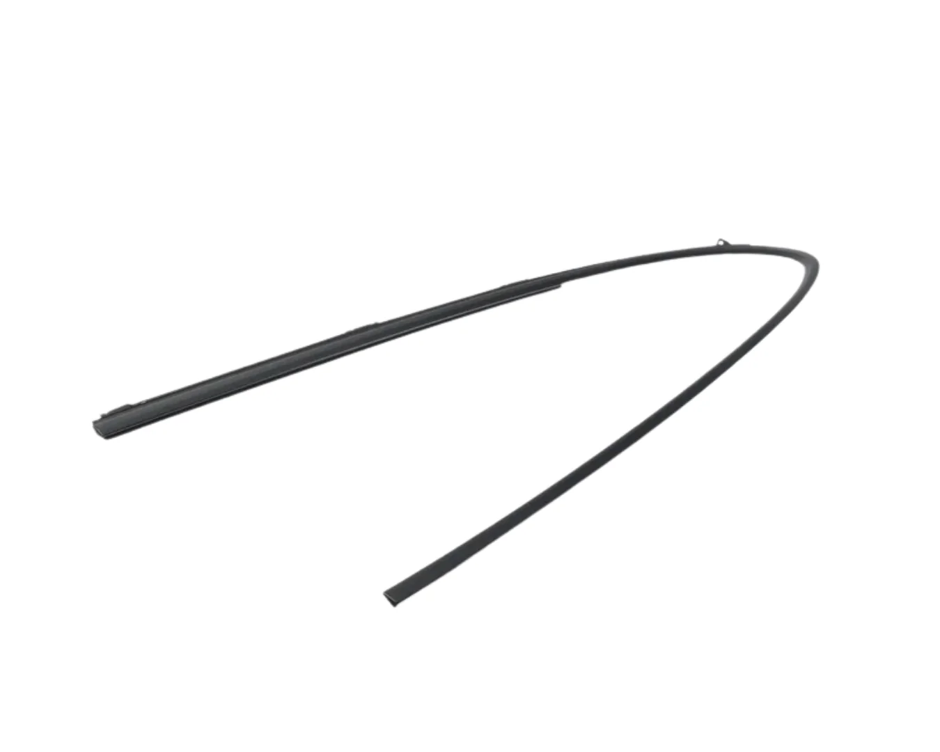 Left Window Well Trim Strip - Matt Black - Panamera | 2010-2016