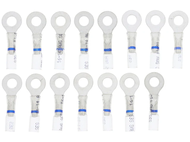 Ring Terminal - 16-14 Gauge (Blue) (15 Pack)