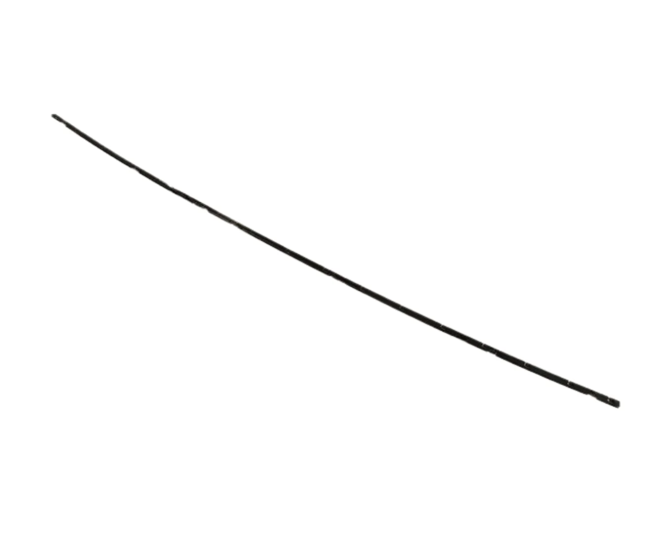 Water Deflector Clamp Strip - Left - Cayenne | 2019-2026