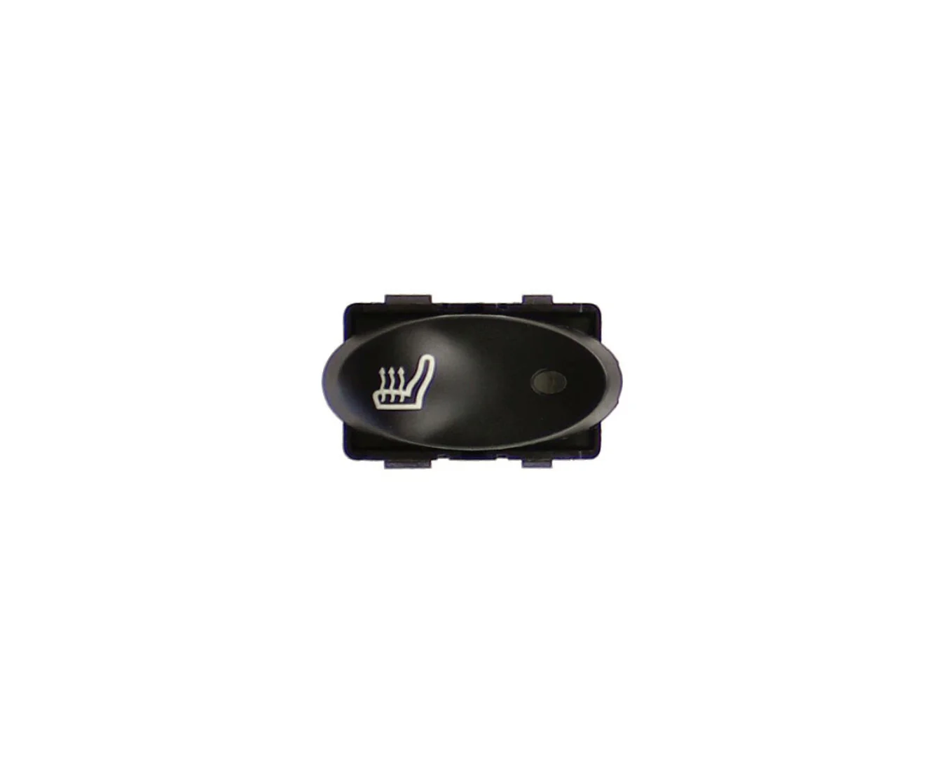 Left Seat Heating Push Button - Matt Black - 911 | 1999-2004