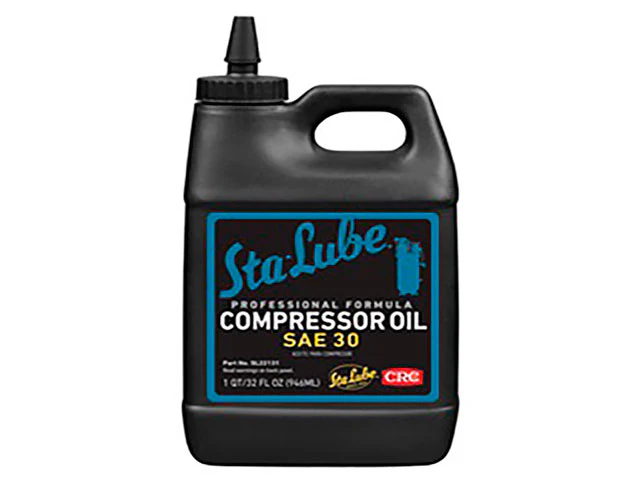 Shop Air Compressor Oil - Sta-Lube - SAE 30 (1 Quart Bottle)