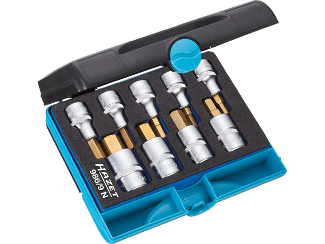 Socket Set - 9-piece Hex Bit Socket Set