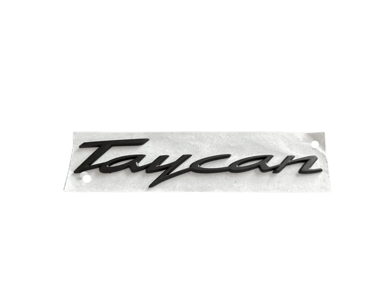 Taycan Emblem Logo - Matt Black - Taycan | 2020-2026