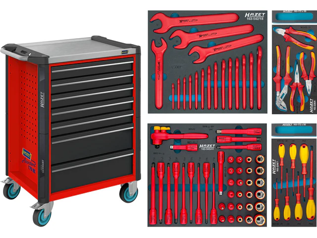 Tool Box with EV Tool Assortment - 8 Drawer